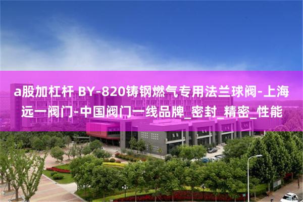 a股加杠杆 BY-820铸钢燃气专用法兰球阀-上海远一阀门-中国阀门一线品牌_密封_精密_性能